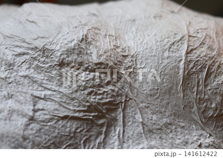 A fragment of a papier-mache cloud. 141612422