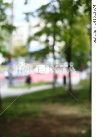 Blurred image of the urban landscape. Blurred image of the urban landscape. 141612974