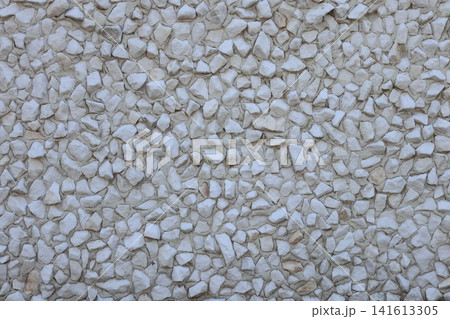 Decorative wall finish made of crushed marble. Decorative wall finish made of crushed marble. 141613305
