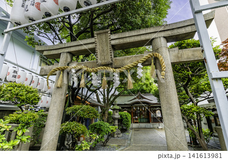 大阪　立売堀　サムハラ神社　鳥居　大阪府大阪市 141613981