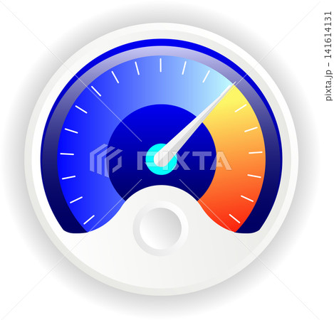 Modern digital speedometer gauge indicator layout template with colorful scale for automotive dashboard app UI design and performance test layout Modern digital speedometer gauge indicator layout template with colorful scale for automotive dashboard app UI design and performance test layout 141614131