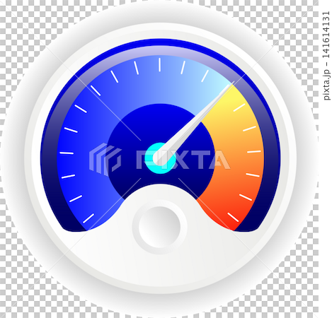 Modern digital speedometer gauge indicator layout template with colorful scale for automotive dashboard app UI design and performance test layout Modern digital speedometer gauge indicator layout template with colorful scale for automotive dashboard app UI design and performance test layout 141614131