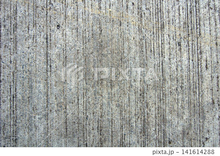 Concrete surface texture with thin vertical stripes 141614288