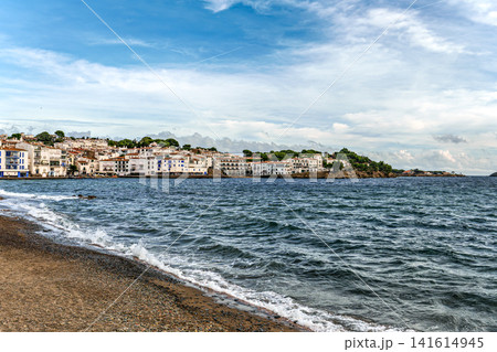 Cadaques, Spain - Oct 31, 2025: Picturesque mediterranean village of Cadaques. Costa Brava, Girona in Spain 141614945