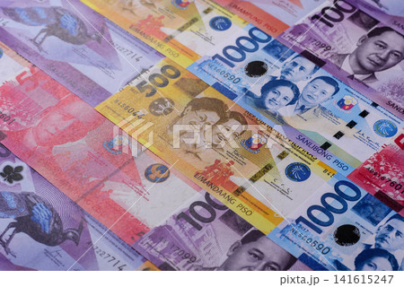 Philippines, Philippine peso banknotes and coins for trade and exchange Philippines, Philippine peso banknotes and coins for trade and exchange 141615247