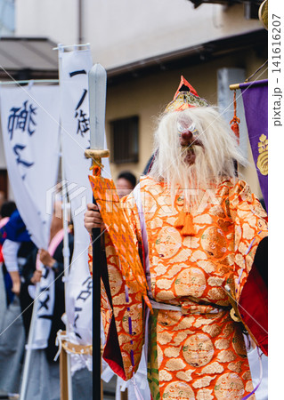 香取神宮式年神幸祭の猿田彦命（さるたひこのみこと） 141616207