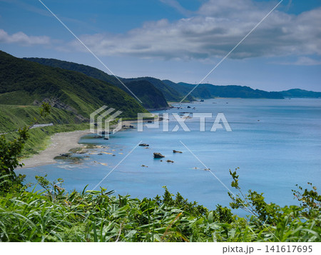 津軽半島 竜泊ラインの日本海 津軽半島 竜泊ラインの日本海 141617695