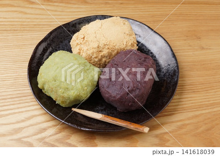 三色おはぎ 141618039