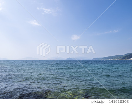 澄み渡る日本海、どこまでも続く青い世界 澄み渡る日本海、どこまでも続く青い世界 141618308