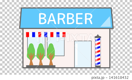Simple barber shop illustration Simple barber shop illustration 141618432