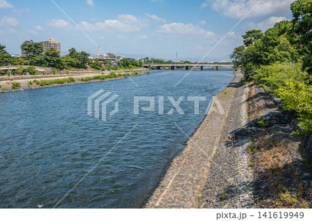 宇治川風景　京都府宇治市 141619949