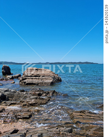 This is Beolcheonpo Beach in Seosan, South Chungcheong Province, South Korea. 141620139