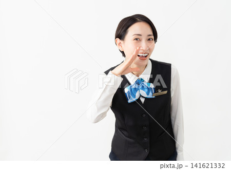 制服を着た受付係の女性 ジョブイメージ 制服を着た受付係の女性 ジョブイメージ 141621332