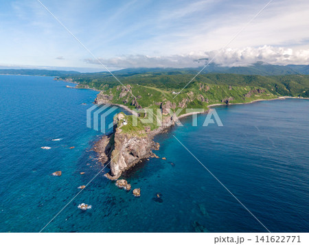 北海道 神威岬 宝島 夏 海 北海道 神威岬 宝島 夏 海 141622771