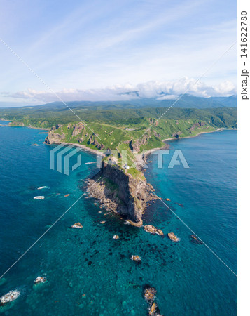 北海道 神威岬 宝島 夏 海 北海道 神威岬 宝島 夏 海 141622780