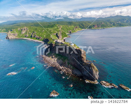 北海道 神威岬 宝島 夏 海 北海道 神威岬 宝島 夏 海 141622784