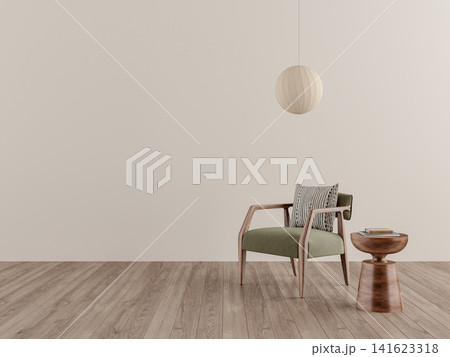 interior room with table and chair 141623318
