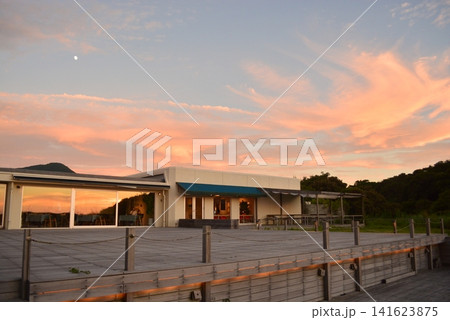 美しい夕焼け 糸島bbbhaus 美しい夕焼け 糸島bbbhaus 141623875