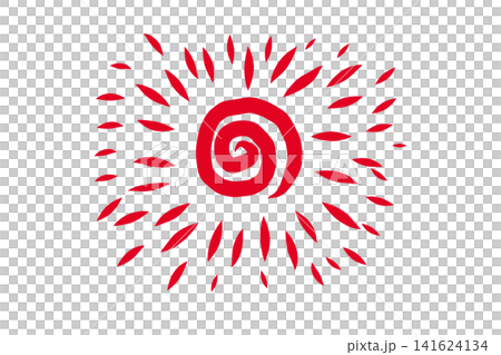 太陽のイラスト 141624134