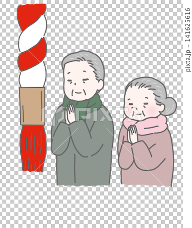 老年夫婦要崇拜 老年夫婦要崇拜 141625616