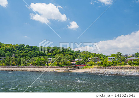 宇治川風景 宇治公園 京都府宇治市 宇治川風景 宇治公園 京都府宇治市 141625643