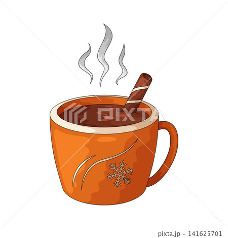 Illustration of Hot Chocolate 141625701