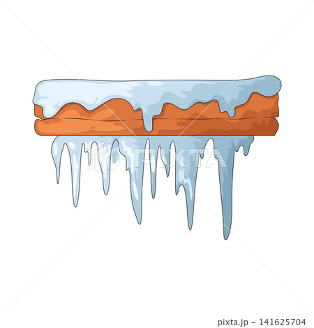 Illustration of Icicle Illustration of Icicle 141625704