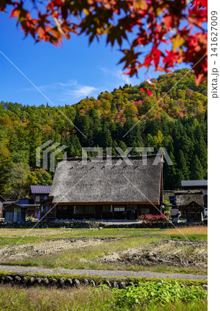 世界文化遺産 岐阜県 白川郷合掌造り集落 世界文化遺産 岐阜県 白川郷合掌造り集落 141627009