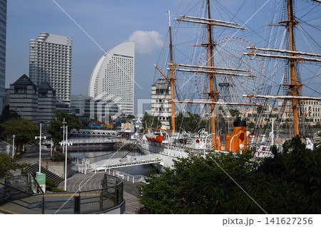 帆船日本丸と横浜みなと博物館 帆船日本丸と横浜みなと博物館 141627256
