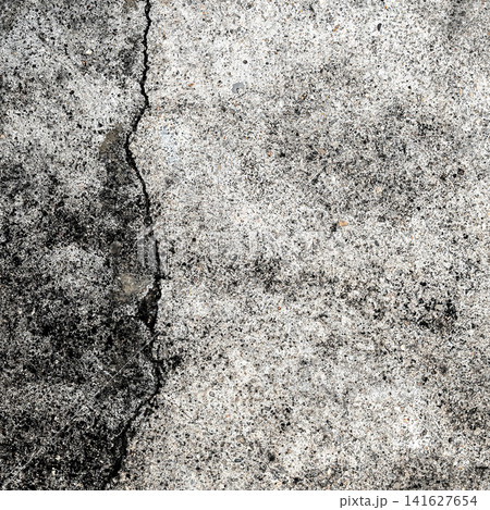 Vertical cracked grey concrete texture close up Vertical cracked grey concrete texture close up 141627654