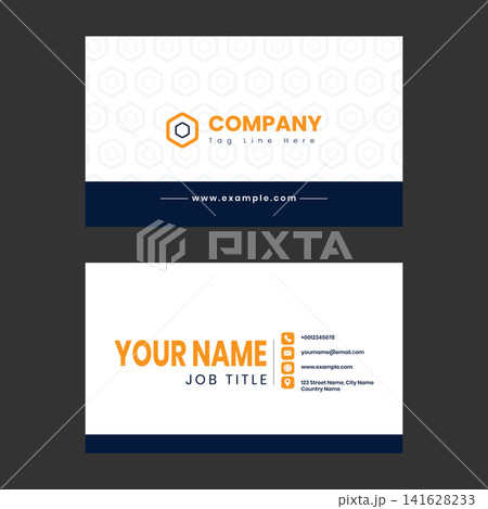 Modern Professional Corporate Business Card Template with Clean Minimal Layout for Company Branding, Creative Double Sided Visiting Card Design, Editable Print Ready Business Identity Stationery, Prof Modern Professional Corporate Business Card Template with Clean Minimal Layout for Company Branding, Creative Double Sided Visiting Card Design, Editable Print Ready Business Identity Stationery, Prof 141628233