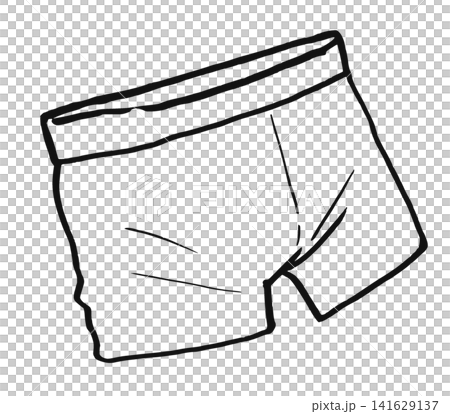 シンプルイラスト 男性用下着 シンプルイラスト 男性用下着 141629137