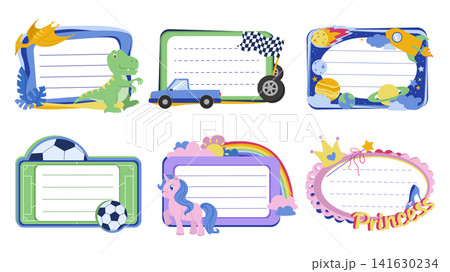 Kids Memo Note Frames 141630234