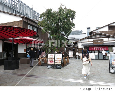 江東区の豊洲 千客万来(食楽棟「豊洲場外市場」の2階にある豊洲目抜き大通りの木戸門付近) 江東区の豊洲 千客万来(食楽棟「豊洲場外市場」の2階にある豊洲目抜き大通りの木戸門付近) 141630647