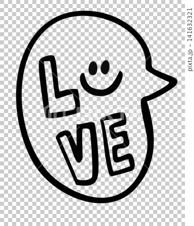 Hand writing LOVE letters in text bubble outline for Valentine's Day, font, typography, calligraphy, text, message, words, mood, feeling, emotion, expression, sticker, communication, wedding card Hand writing LOVE letters in text bubble outline for Valentine's Day, font, typography, calligraphy, text, message, words, mood, feeling, emotion, expression, sticker, communication, wedding card 141632321