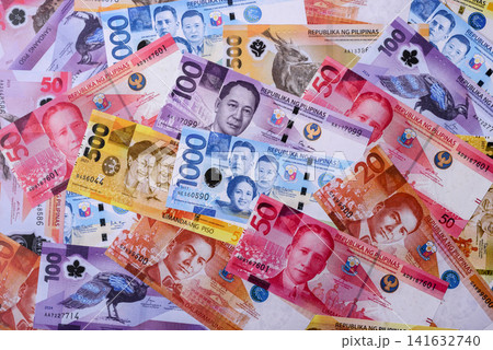 Philippines, Philippine peso banknotes and coins for trade and exchange Philippines, Philippine peso banknotes and coins for trade and exchange 141632740