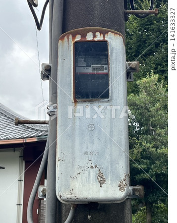 メーター、電柱 141633327