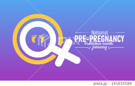 National Pre-Pregnancy Awareness Month Poster Banner and Background Design Template Featuring Mother, Heart, and Health Icons for Family Planning, Maternal Wellness, and Pregnancy Preparation National Pre-Pregnancy Awareness Month Poster Banner and Background Design Template Featuring Mother, Heart, and Health Icons for Family Planning, Maternal Wellness, and Pregnancy Preparation 141633589