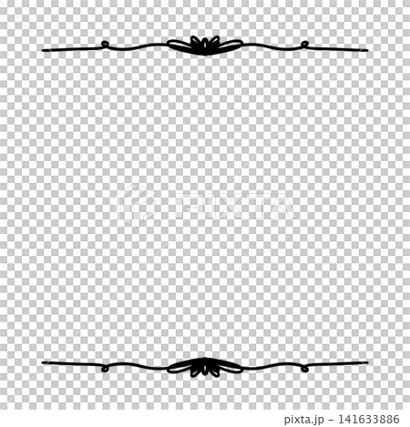 The border pattern is hand drawn. The border pattern is hand drawn. 141633886