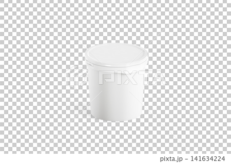 Blank white ice cream bucket mockup png, transparent background, 3d rendering. Empty vanilla ice-pop package mock up cut out. Clear bowk for natural sorbet or paint tool template. Blank white ice cream bucket mockup png, transparent background, 3d rendering. Empty vanilla ice-pop package mock up cut out. Clear bowk for natural sorbet or paint tool template. 141634224