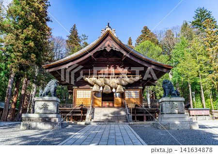 諏訪大社_下社秋宮_神楽殿 141634878
