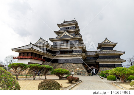 松本城 天守閣 長野県松本市 松本城 天守閣 長野県松本市 141634961