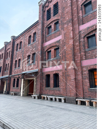赤レンガの倉庫建築 赤レンガの倉庫建築 141635993