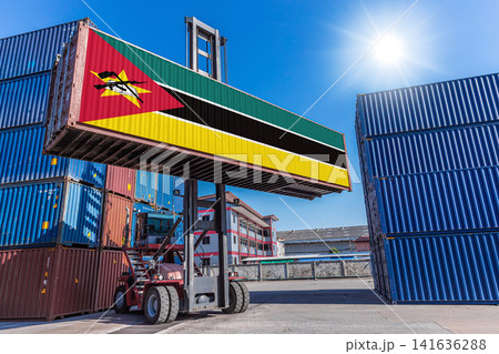 Products shipping cargo goods with Mozambique flag import export business from Mozambique Country Products shipping cargo goods with Mozambique flag import export business from Mozambique Country 141636288