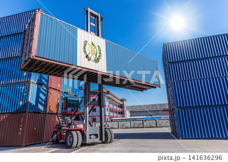 Products shipping cargo goods with Guatemala flag for import export business from Guatemala Country 141636296