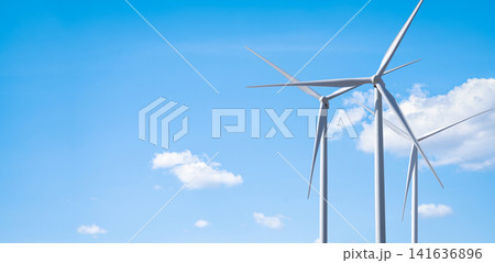 Wind energy. Wind power. Sustainable, renewable energy. Wind turbines generate electricity. Wind farm. Sustainable resources. Sustainable development. Green technology for energy sustainability. Wind energy. Wind power. Sustainable, renewable energy. Wind turbines generate electricity. Wind farm. Sustainable resources. Sustainable development. Green technology for energy sustainability. 141636896