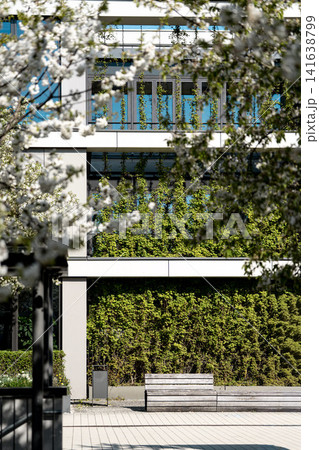 Modern Gilching Town Hall - Contemporary Architecture With Green Wall Installation - Bavarian Municipal Building With Vertical Garden Elements Modern Gilching Town Hall - Contemporary Architecture With Green Wall Installation - Bavarian Municipal Building With Vertical Garden Elements 141638799