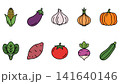 set of vegetables 141640146