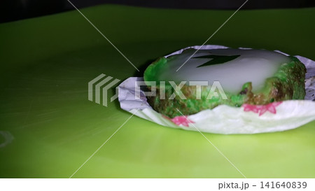 Green and white Lapindo Mud Cake (talam) Green and white Lapindo Mud Cake (talam) 141640839