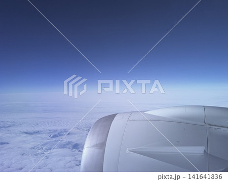 北極圏上空からの景色 北極圏上空からの景色 141641836